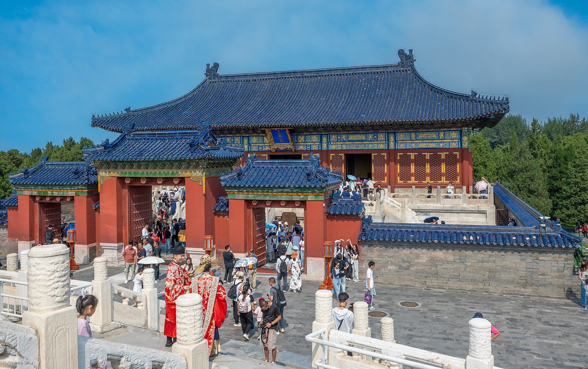The Hall of Prayer for Good Harvests at the Temple of Heaven in Beijing