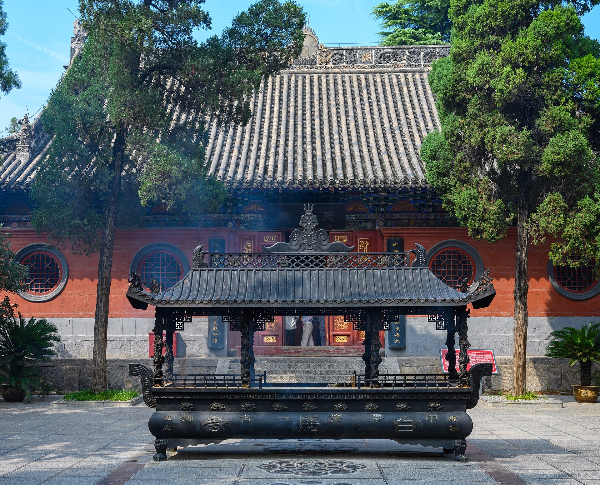 Tianwang Hall at White Horse Temple in Luoyang